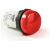 Сигнальная арматура Emas моноблочная 220 В красная с ячеистым стеклом MBSP220K 