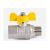Шаровой кран для газа PROFACTOR PF GAS в/н бабочка 1/2 дюйма PF GBV 336 – изображение 5