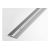 Порог прямой алюминиевый (37 мм, 1,8 м, Без покрытия) ЛУКА 00000001359 