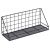 Полка для ванной ZDK Homium черный, 35x12x15 см shelf5black 