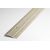 Порог разноуровневый алюминиевый декоративный (39,4 мм, 1,8 м, Дуб беленый) ЛУКА 00000002427 