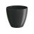 Горшок SANTINO ДЕКО ТВИН 9 л, 26х23.5 см, антрацит 054136 