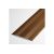 Порог прямой алюминиевый (78 мм; 0.9 м; декоративный; дуб темный) Лука 00000001497 