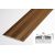 Порог прямой алюминиевый (78 мм; 0.9 м; декоративный; дуб темный) Лука 00000001497 – изображение 2