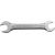 Гаечный рожковый ключ Kraftool Expert Cr-V сталь хромированный 27x30 мм 27033-27-30 