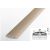 Порог прямой скрытый алюминиевый ЛУКА (38 мм, 0,9 м, ламинированный, Дуб арктик) УТ000019917 – изображение 2