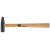 Слесарный молоток 200 г, квадратный боек, деревянная рукоятка СИБРТЕХ 10211 