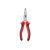 Плоскогубцы TLX 160 мм комбин. с декор. ручками удл. отогнут. губки JS21004-6 66369 