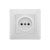 Розетка GUSI ELECTRIC Ugra без БЗК, с ЗП, СУ, 16А, 250В, белый С11Р2-001-СБ 