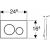 Клавиша двойного смыва Geberit Sigma 20 NEW 115.882.JQ.1 00000068235 – изображение 2