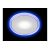 Светодиодный круглый светильник ЭРА LED 3-9 BL c cиней подсветкой LED 9W 220V 4000K Б0017493 – изображение 2