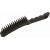 Стальная корщетка, черная пластиковая ручка, 275 мм, 4-х рядная КУРС 38442 – изображение 2