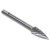 Борфреза гиперболическая с заостренным концом (8х20х6х65 мм; ВК8; G08; 20Х06) ИНСТУЛС 00001337679 