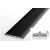 Порог одноуровневый алюминиевый Лука 60 мм, 2,7 м, декоративный, Черный УТ000022624 