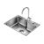 Врезная кухонная мойка Oulin OL-CS210S – изображение 2