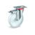 Колесо с вращающейся опорой, пластиной крепления и передним тормозом (100 мм; 200 кг) Tellure rota 686802 – изображение 3