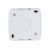 2-клавишный выключатель на 2 направления TDM открытой установка IP44 10А белый "Селигер" SQ1818-0012 – изображение 2