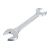 Гаечный ключ Ремоколор рожковый, хромированный, 13х14мм, 43-3-713 – изображение 2