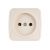 Розетка Intro 320102 2P, 16А, 250В, IP20, ОУ, Polo, слоновая кость 0 Б0036124 – изображение 2