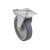 Колесо с вращающейся опорой, пластиной крепления и передним тормозом (100 мм; 100 кг) Tellure rota 716602 – изображение 7