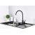 Смеситель для кухни MYNAH с гибким силиконовым изливом, керамический картридж M58301E2 – изображение 2