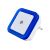 Светодиодный ночник с датчиком освещения IN HOME NLE 03-SB-DS КВАДРАТ синий, 230В 4690612028798 – изображение 3