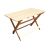 Раскладной стол Банные штучки 120х90х72 см 32457 