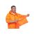 Влагозащитный облегченный плащ-дождевик БЕРТА 800-56-58, оранжевый – изображение 7