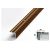 Порог угловой алюминиевый ЛУКА (20х20 мм, 1,35 м, порошковое покрытие, Бронза) УТ000012934 
