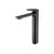 Высокий смеситель для раковины Swedbe Kronos однорычажный, черный матовый 2015B 