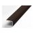 Порог угловой алюминиевый декоративный (30х27 мм, 1,8 м, Дуб венге) ЛУКА УТ000006521 