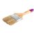 Плоская кисть с натуральной щетиной KRAFOR ЕВРО №3, 75мм, деревянная ручка 004-0030 49215 