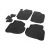 Коврики в салон автомобиля Rival для Volkswagen Polo V седан 2010-2020, полиуретан, с крепежом, 5 шт., 15804003 