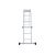 Четырехсекционная лестница-трансформер Новая Высота 4х5 ступеней 1320405 – изображение 6