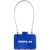 Навесной кодовый замок НОРА-М 609 синий 17265 