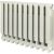 Алюминиевый радиатор STOUT Bravo 500 4 секции боковое подключение SRA-0110-050004 – изображение 2