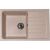 Кухонная мойка GranAlliance GA-41 песочный GA-41-302 