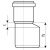 Канализационная редукция Ostendorf 90х75 мм 114710 – изображение 2