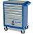 Инструментальная тележка МАСТАК ОПТИМА 5 полок и отсек, синяя 522-05581MB 