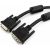 Кабель Cablexpert DVI-D dual link, 25M/25M, 3.0м, черный, экран, ферритовые кольца CC-DVI2-BK-10 – изображение 2