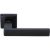 Дверная ручка MORELLI HORIZONT SQ NERO цвет - черный 9012304 