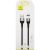 Дата-кабель USAMS US-SJ326 U28 USB - Lightning, 2.4A 1 м магнитный, нейлоновая оплетка УТ000023875 – изображение 3