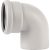 Отвод Ostendorf для бесшумной канализации 87 градусов, 110 мм 335140 