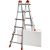 Gierre Лестница-стремянка шарнирная телескопическая PEPPina Acal 100 Gigante, 4х5 перекладин AL004 – изображение 3