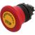Головка для аварийной кнопки Emas Грибок Ф40мм красная с табличкой, с фиксацией и возвратным поворотом BDEE – изображение 2