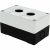 Корпус EKF КП102, 2 кнопки, белый cpb-102-w 