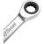 Комбинированный трещоточный укороченный ключ AV Steel 16мм шт AV-315316 – изображение 2