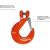Строп OCALIFT 1СЦ 2т 1,5м цепной одноветвевой т8 1000518 1sc2000t15 – изображение 3