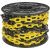 Пластиковая сигнальная цепь ТЕХНОЛОГИЯ черно-желтая, 6 мм, бухта 50 м 00-00008133 – изображение 2
