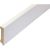 Плинтус РУССКИЙ ПРОФИЛЬ деревянный, 80х16х2400 мм, Белый снег 4680427069291 